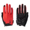 Specialized Body Geometry Dual-Gel Long Finger Gloves - Red