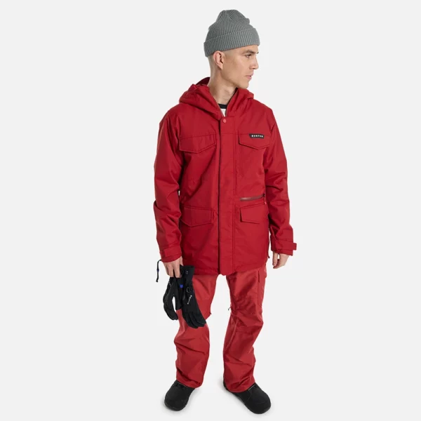 Burton Men’s Covert 2L Jacket Sun Dried Tomato OBS Bibaj Sport